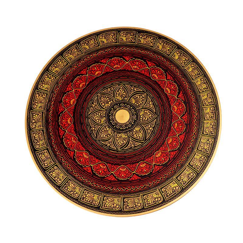 Nakshi Art Wooden Table - waseeh.com