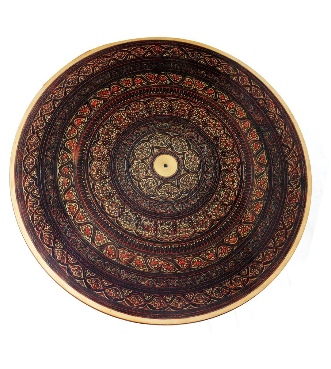 Wooden Table in Nakshi Art Top 24&