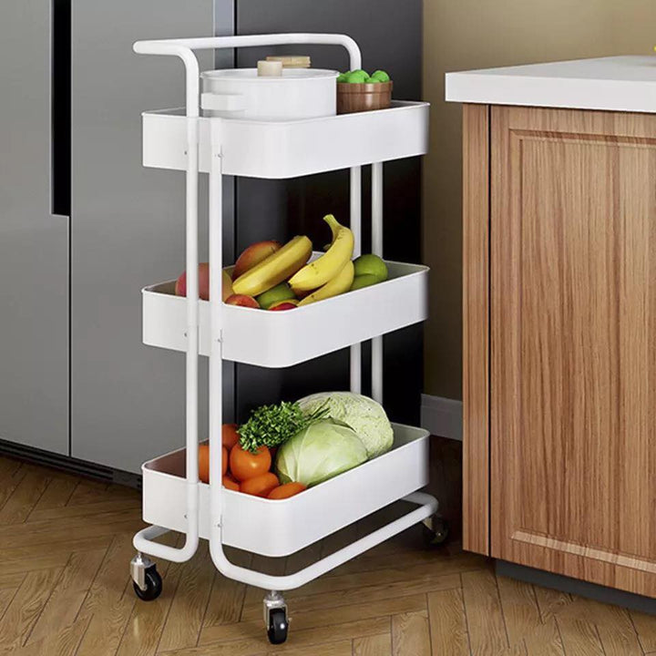 Nude Trolley Storage Basket (3-Tier) | kitchen item | Waseeh Pakistan