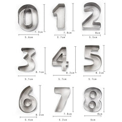 Digital Cookie Cutter (Pack of 9) - waseeh.com