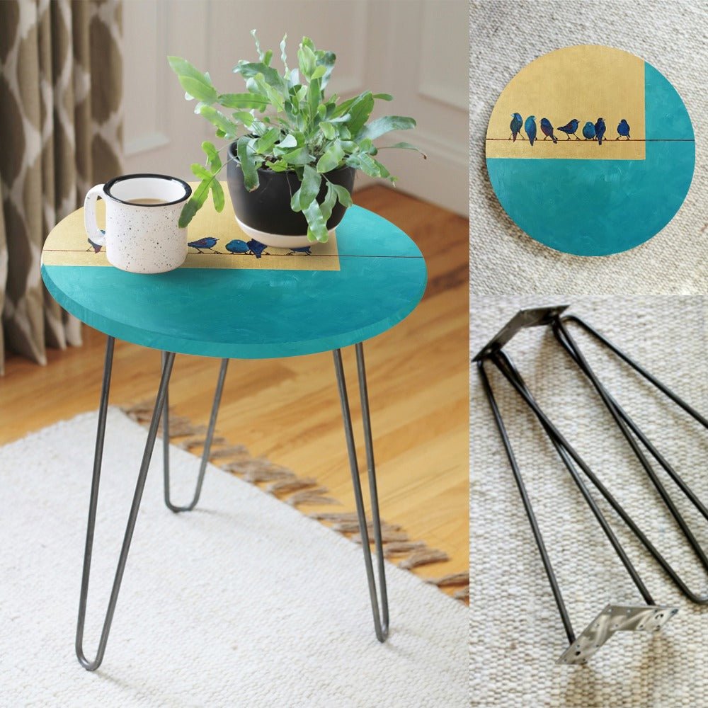 Oceans Birds Living Lounge Center Side Hairpin Table | Furniture | Waseeh Pakistan