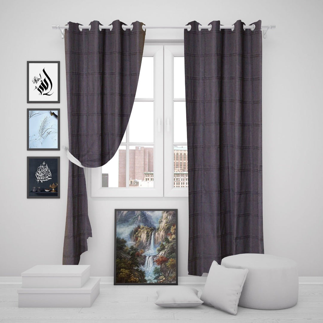 Ochre Eyelet Curtains | Home Décor | Waseeh Pakistan