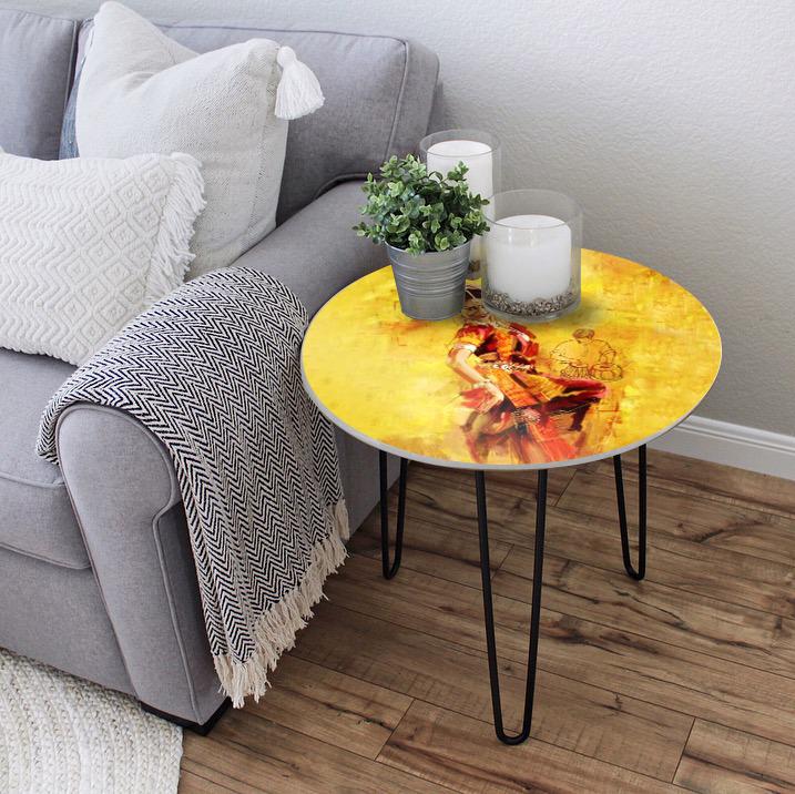 Odissi Living Lounge Center Soda Coffee Side Hairpin Table | Furniture | Waseeh Pakistan