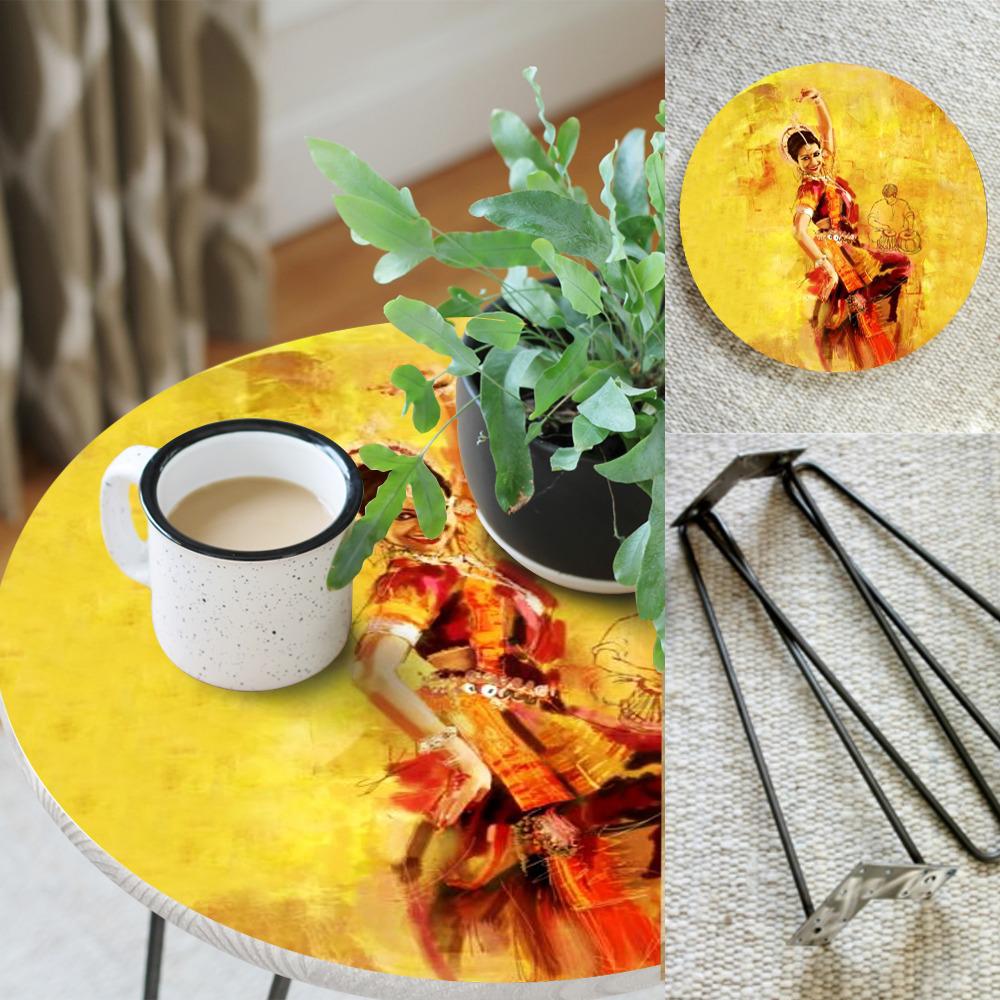 Odissi Living Lounge Center Soda Coffee Side Hairpin Table | Furniture | Waseeh Pakistan