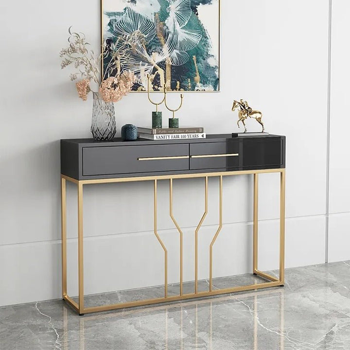 Off-Track Living Lounge Entryway Drawing Room Console Drawer Table | Furniture | Waseeh Pakistan