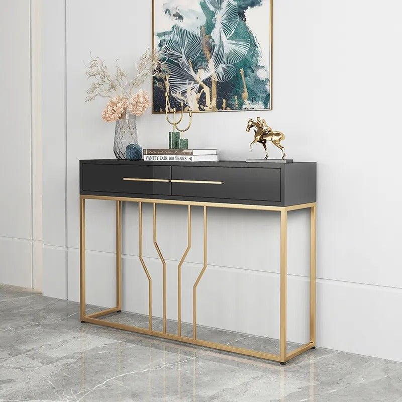 Off-Track Living Lounge Entryway Drawing Room Console Drawer Table | Furniture | Waseeh Pakistan