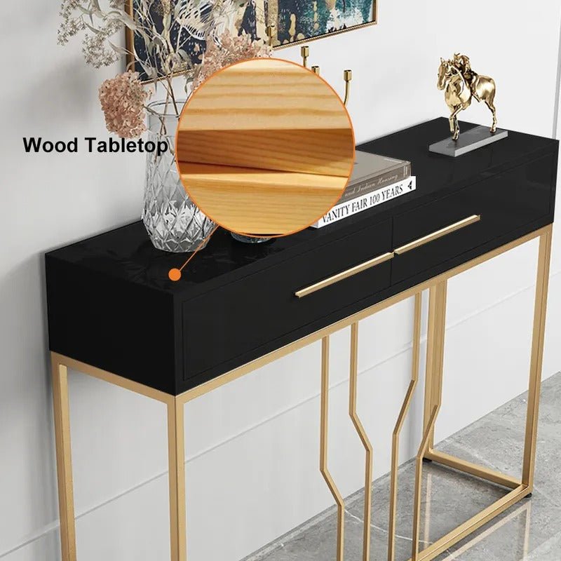 Off-Track Living Lounge Entryway Drawing Room Console Drawer Table | Furniture | Waseeh Pakistan