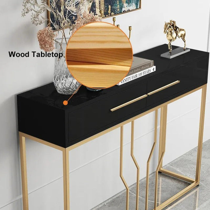 Off-Track Living Lounge Entryway Drawing Room Console Drawer Table | Furniture | Waseeh Pakistan