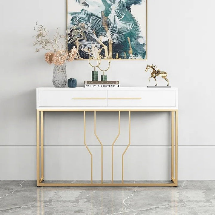 Off-Track Living Lounge Entryway Drawing Room Console Drawer Table | Furniture | Waseeh Pakistan