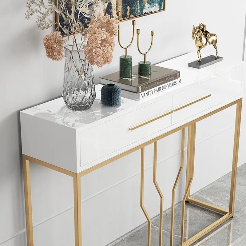 Off-Track Living Lounge Entryway Drawing Room Console Drawer Table | Furniture | Waseeh Pakistan