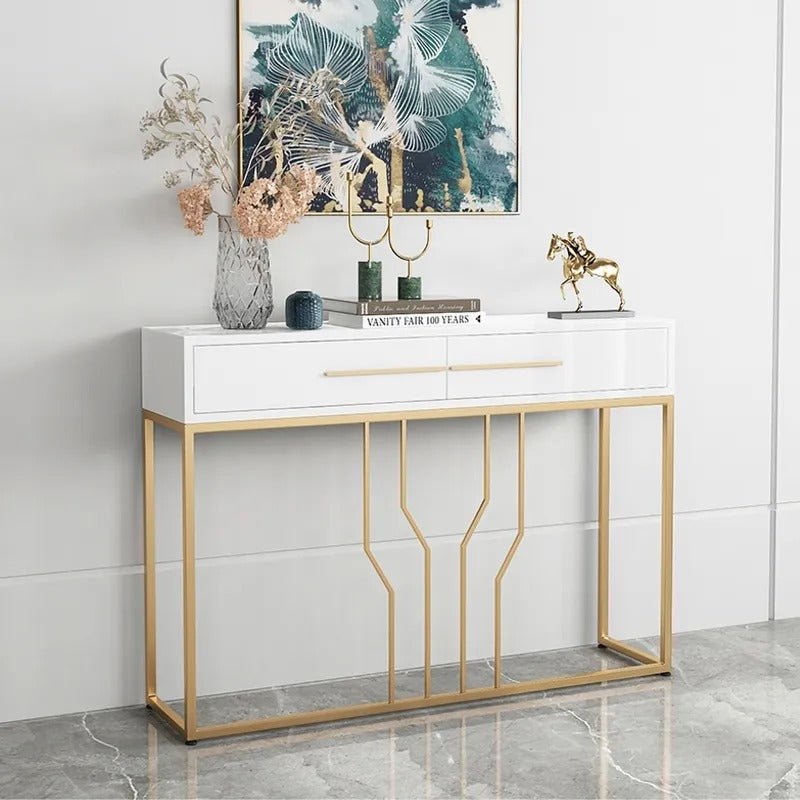 Off-Track Living Lounge Entryway Drawing Room Console Drawer Table | Furniture | Waseeh Pakistan