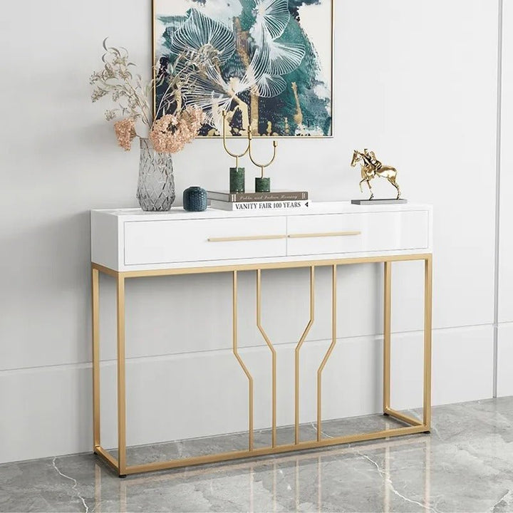 Off-Track Living Lounge Entryway Drawing Room Console Drawer Table | Furniture | Waseeh Pakistan