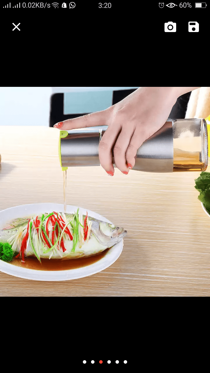 Oil Sauce Bottle Dispenser | kitchen item | Waseeh Pakistan
