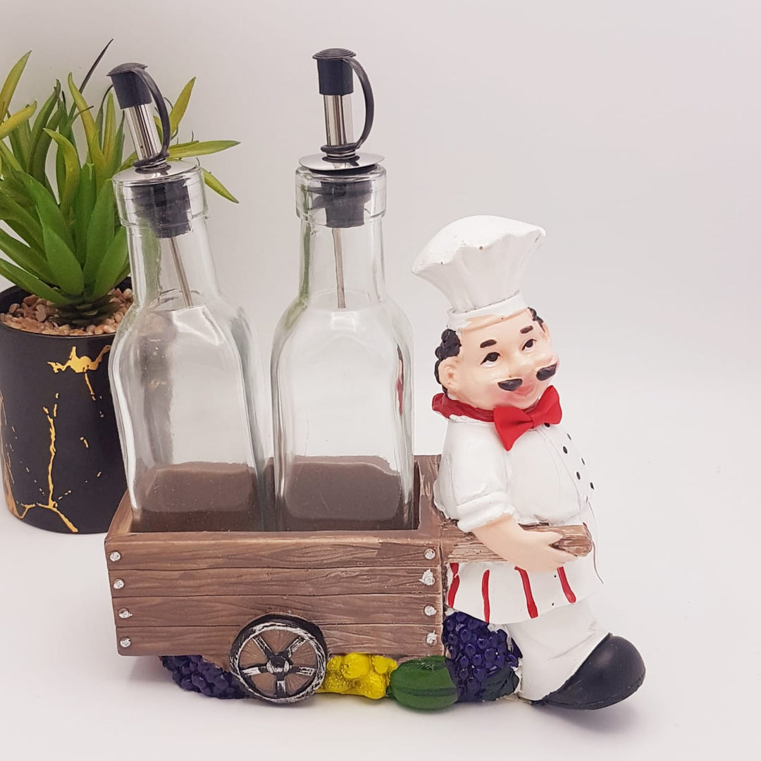 Oil & Vinegar (Chef Towing Style) | kitchen item | Waseeh Pakistan