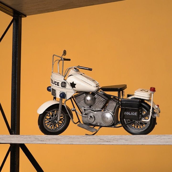 Old Police Bike Decor | Home Décor | Waseeh Pakistan
