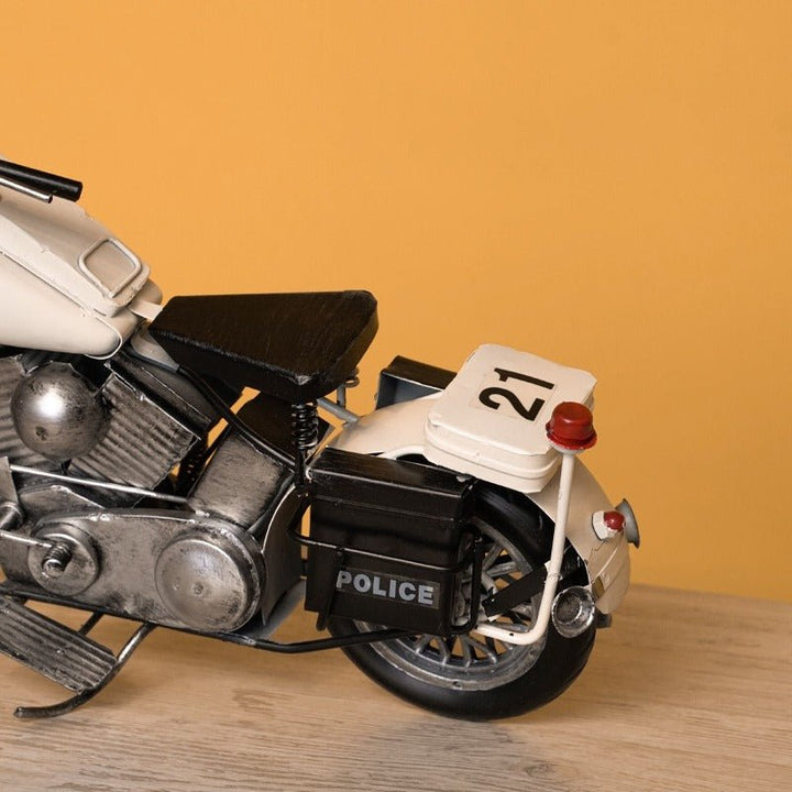 Old Police Bike Decor | Home Décor | Waseeh Pakistan