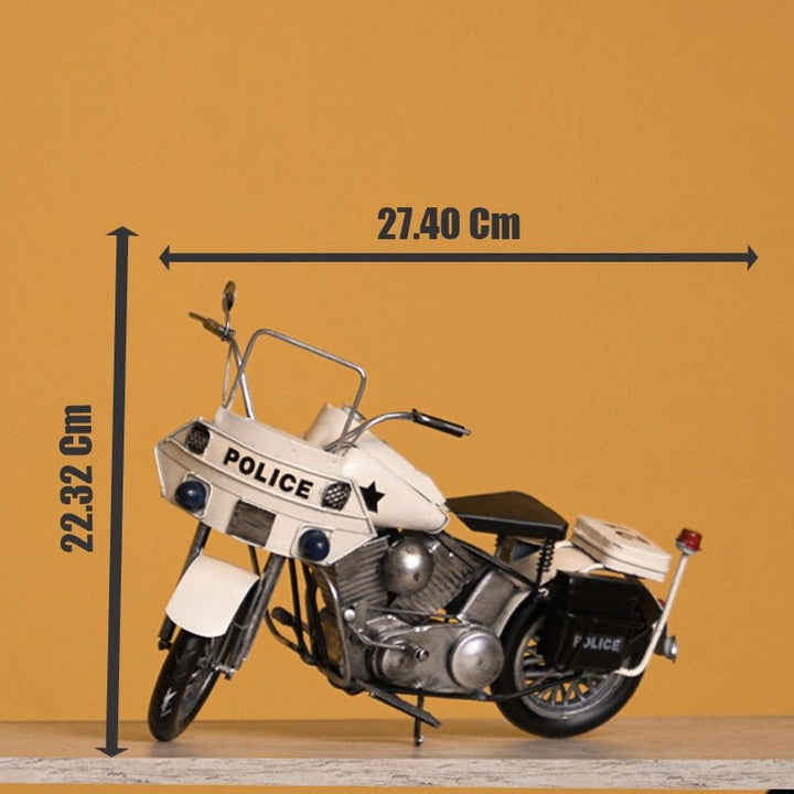 Old Police Bike Decor | Home Décor | Waseeh Pakistan