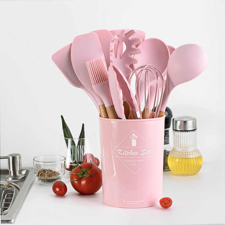 Olyee Silicone Utensils Set | kitchen item | Waseeh Pakistan