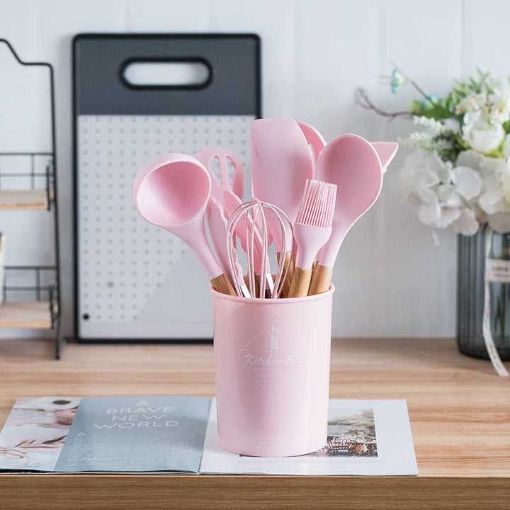 Olyee Silicone Utensils Set | kitchen item | Waseeh Pakistan