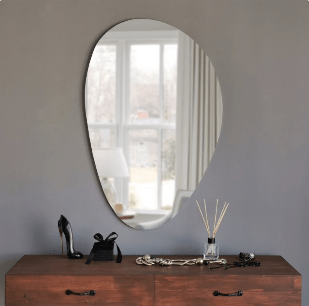Ovate Aesthetic Mirror | Home Décor | Waseeh Pakistan