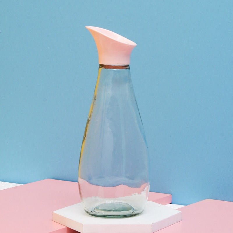 Oziba Vezzel Glass Bottle | kitchen item | Waseeh Pakistan