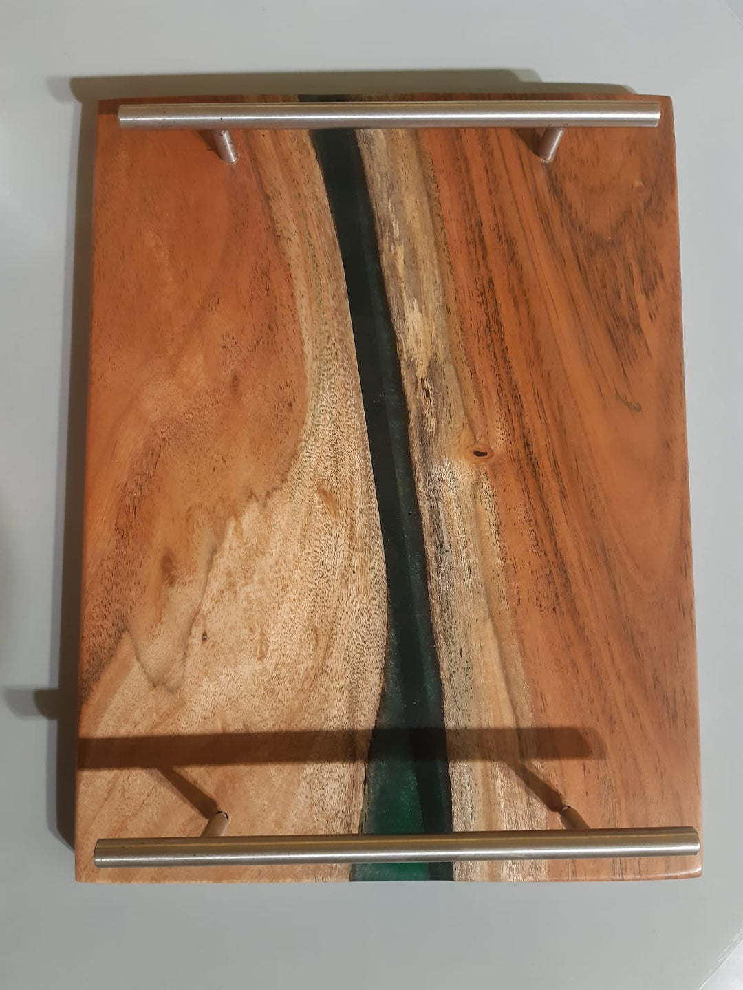 Pacific Epoxy Resin Wooden Tray | Home Décor | Waseeh Pakistan
