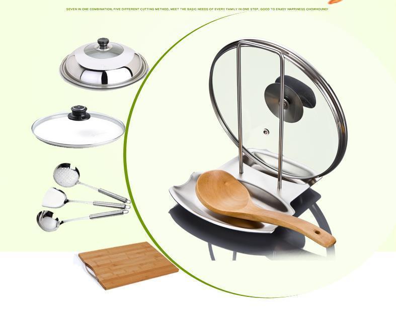 Pan Pot Rack Lid Rest | kitchen item | Waseeh Pakistan