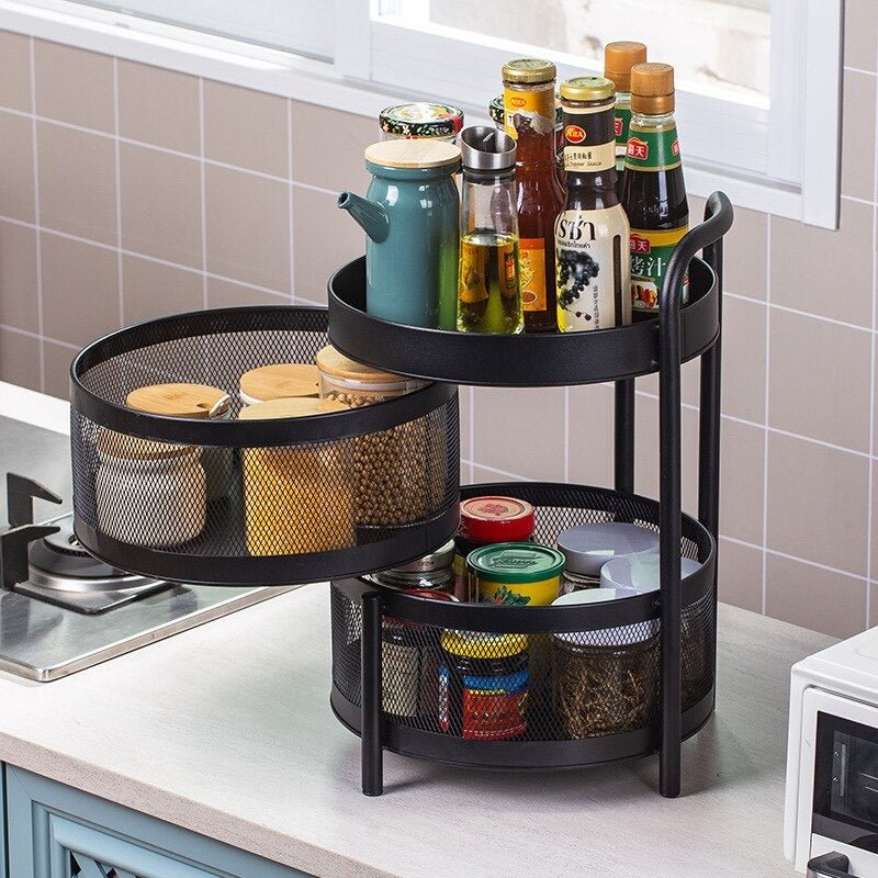 Parfait Rotating Trolley (Round) | kitchen item | Waseeh Pakistan