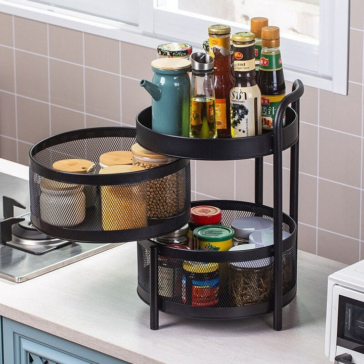 Parfait Rotating Trolley (Round) | kitchen item | Waseeh Pakistan