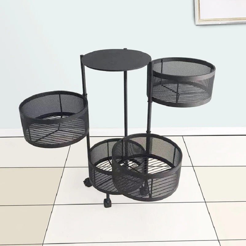 Parfait Rotating Trolley (Round) | kitchen item | Waseeh Pakistan
