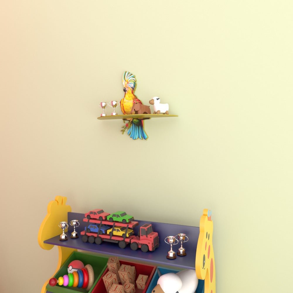 Parrot Perch Kids Bedroom Living Lounge Home Floating Organizer Shelve | Furniture | Waseeh Pakistan