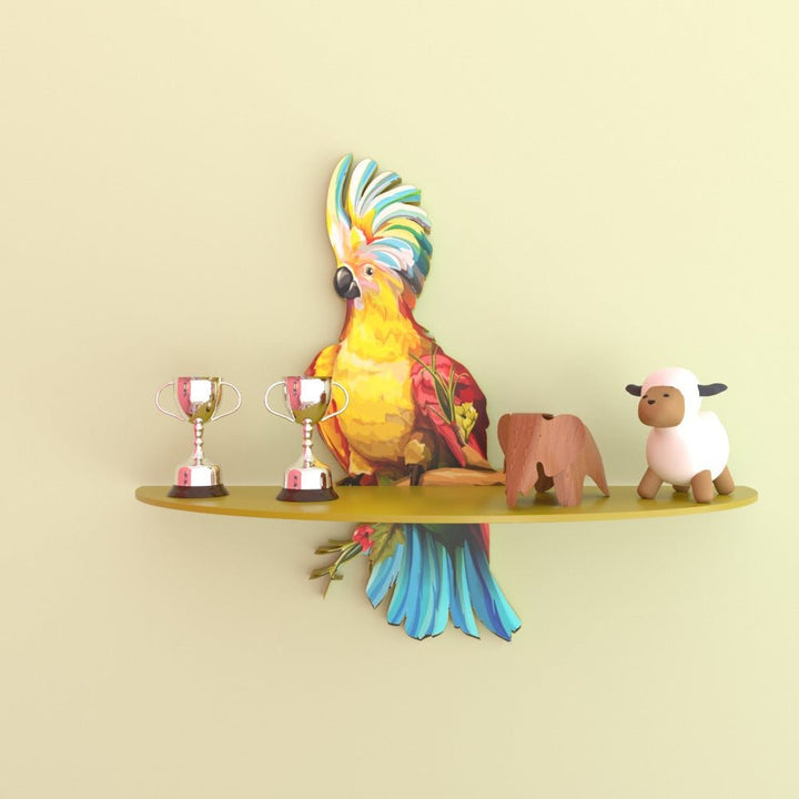 Parrot Perch Kids Bedroom Living Lounge Home Floating Organizer Shelve | Furniture | Waseeh Pakistan