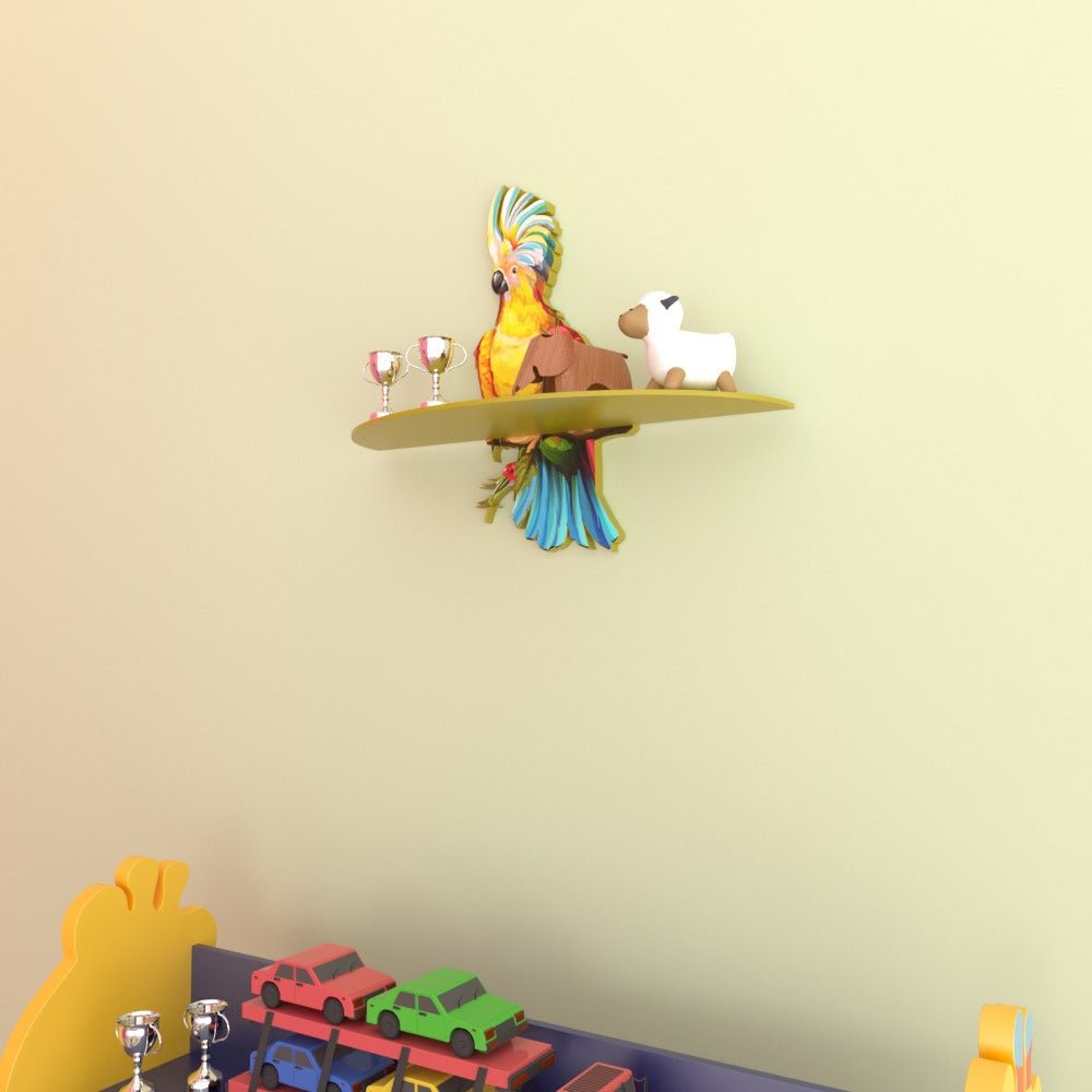 Parrot Perch Kids Bedroom Living Lounge Home Floating Organizer Shelve | Furniture | Waseeh Pakistan
