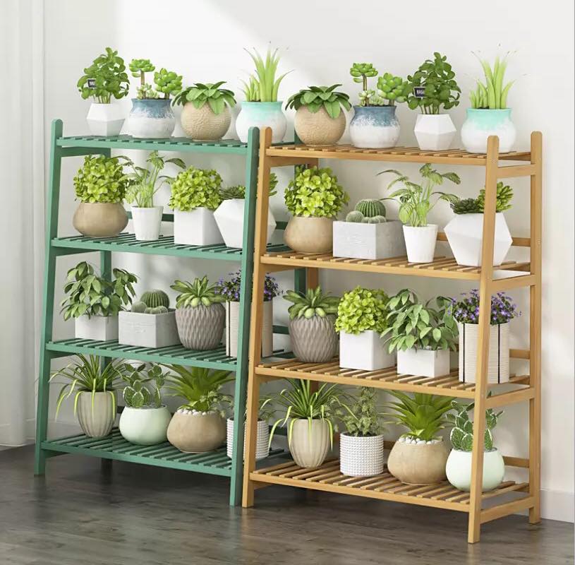 Patio Flower Entryway Plant Stand (4 Tier) | Furniture | Waseeh Pakistan