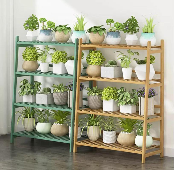 Patio Flower Entryway Plant Stand (4 Tier) | Furniture | Waseeh Pakistan
