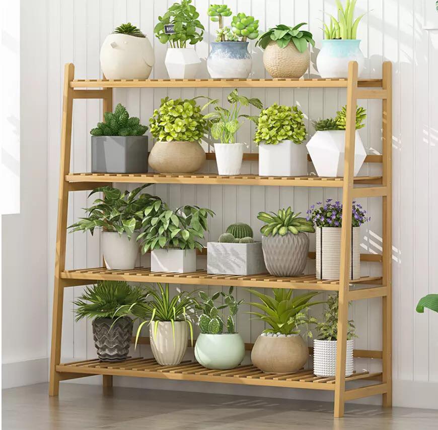 Patio Flower Entryway Plant Stand (4 Tier) | Furniture | Waseeh Pakistan