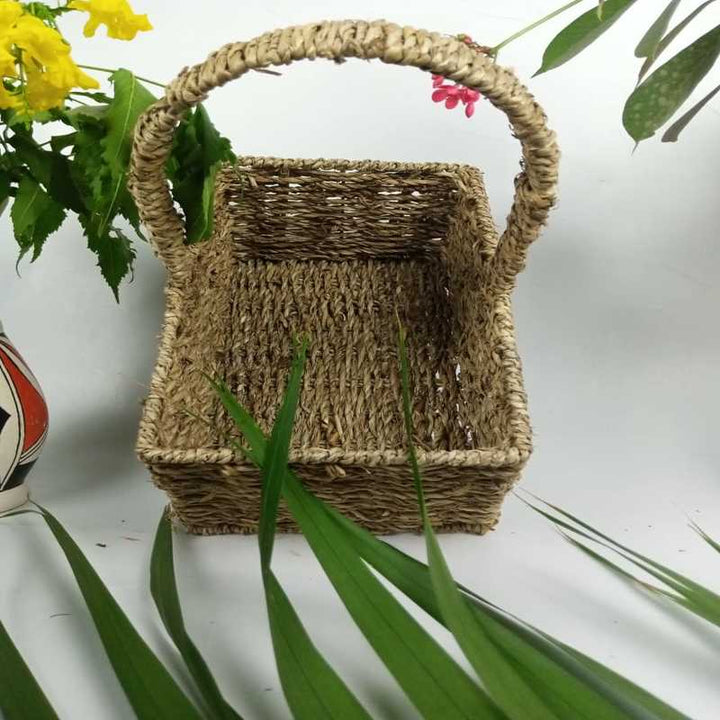 Pattered Braided Baskets (3 pcs) | kitchen item | Waseeh Pakistan