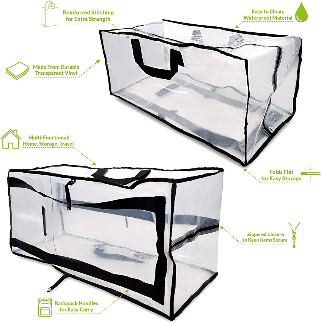 Peeva Transparent Storage Bag | Home Décor | Waseeh Pakistan