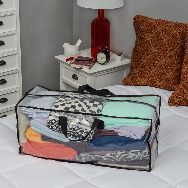 Peeva Transparent Storage Bag | Home Décor | Waseeh Pakistan