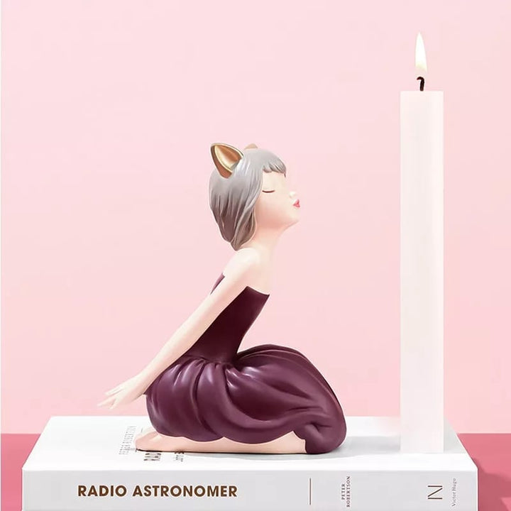Perch Smooch Girl Sculpture | Home Décor | Waseeh Pakistan
