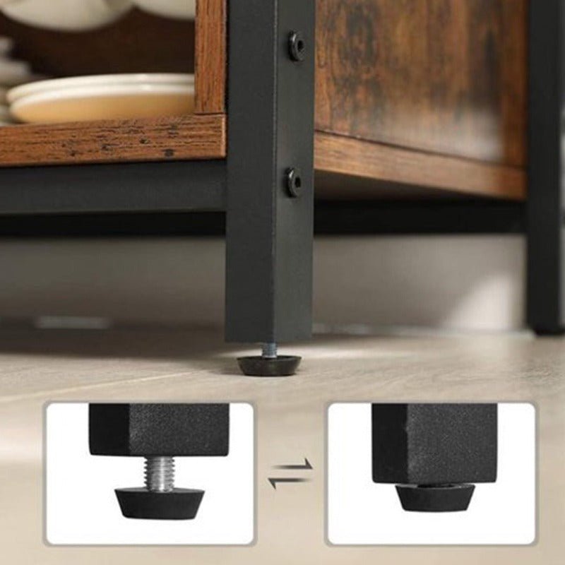 Perfick Open Sides Living Bedroom Kitchen Cabinet Rack | Furniture | Waseeh Pakistan