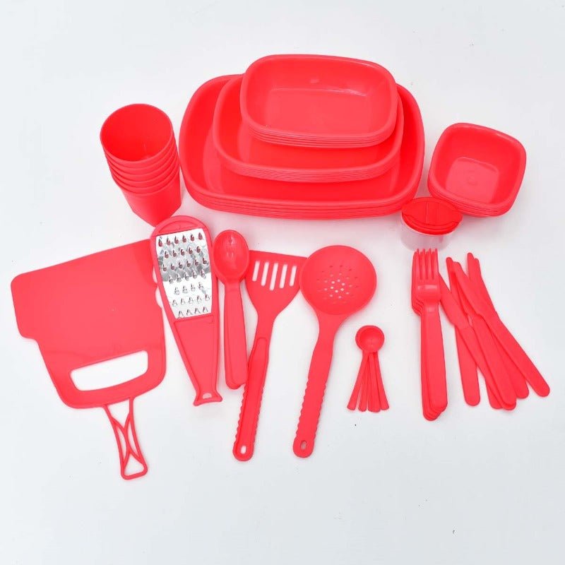 Picnic BBQ Cutlery Set (62 Piece) | kitchen item | Waseeh Pakistan