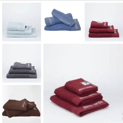 Pierre Cardian Towel ( Pack of 3 ) | Home Décor | Waseeh Pakistan
