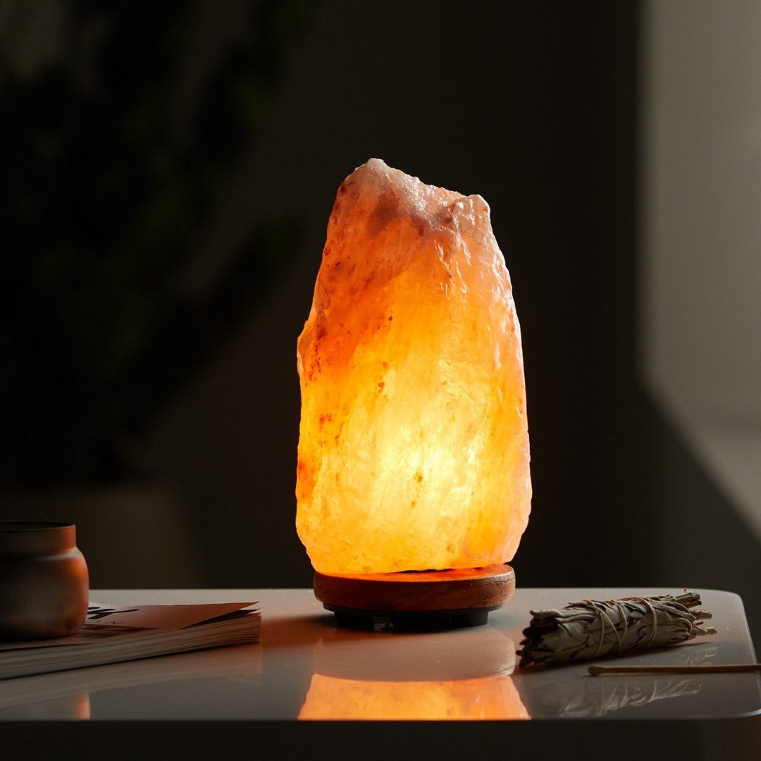 Pink Rock Salt - Table Salt Lamp | Home Décor | Waseeh Pakistan