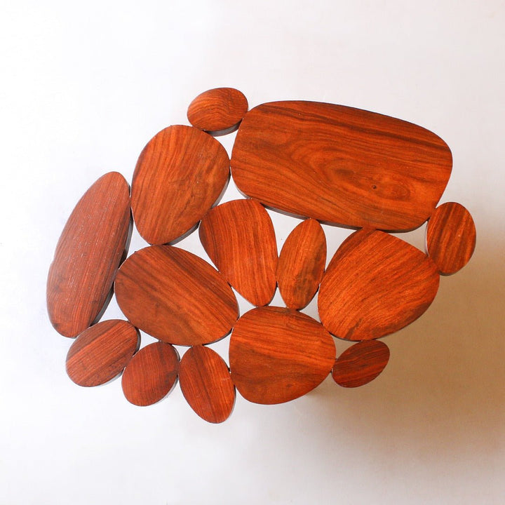 Placid Oval Living Lounge Center Table (Shisham) | Furniture | Waseeh Pakistan