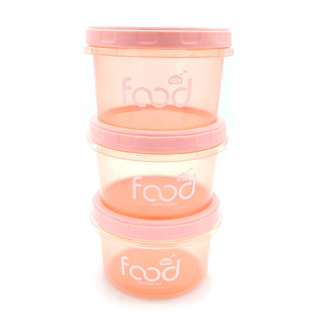 Plastic Sealed Storage Container (pack of 3) | kitchen item | Waseeh Pakistan