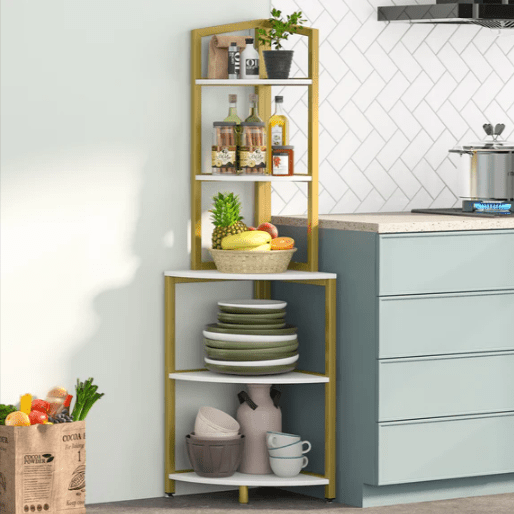 Plight Ladder Bookcase Shelve Kitchen Organizer Rack | Furniture | Waseeh Pakistan