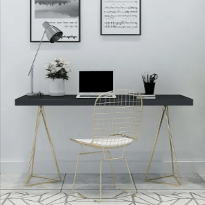 Plinth Rectangular Working Home Office Writing Table Desk | Furniture | Waseeh Pakistan