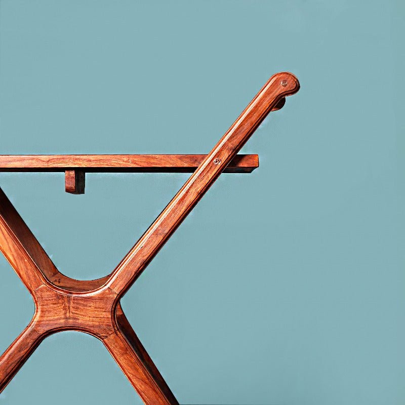 Plumbing Living Lounge Kitchen Rolling Trolley (Shisham) | Furniture | Waseeh Pakistan