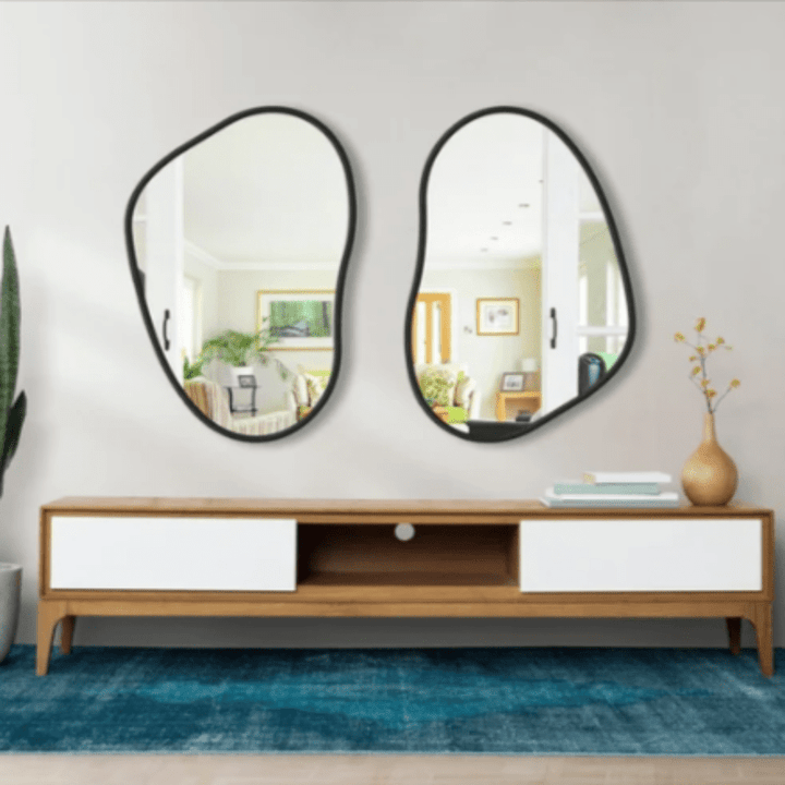 Pond Wall Hanging Irregular Mirror Decor | Home Décor | Waseeh Pakistan